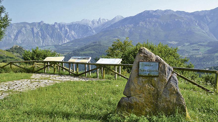 Mirador de Pedro Udaondo, en Asiegu.