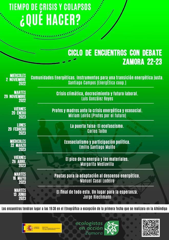 Ocho encuentros para debatir sobre las crisis actuales y las alternativas ciudadanas