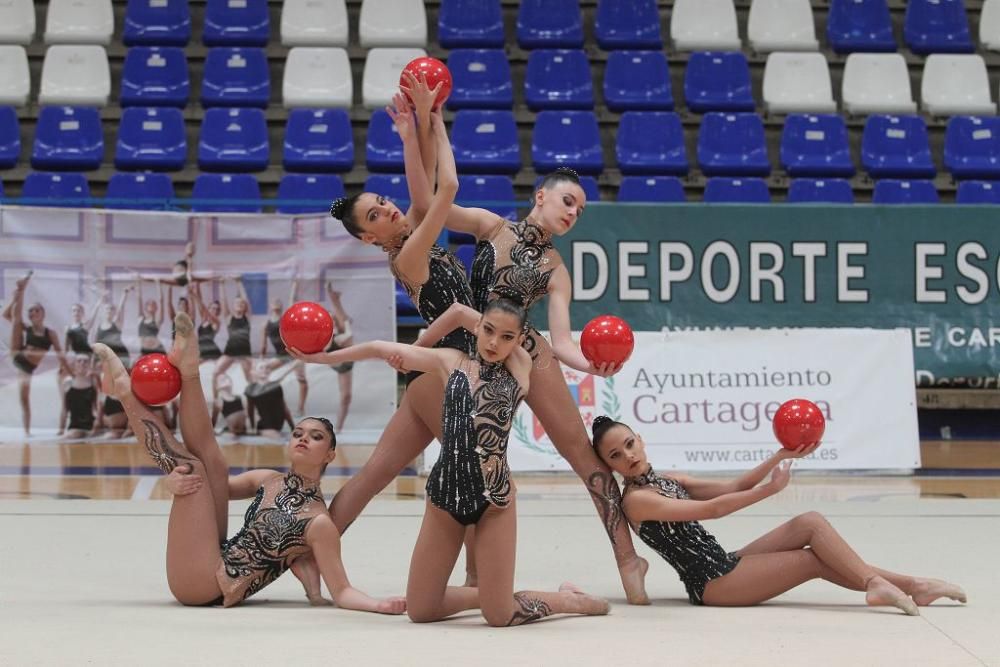 Campeonato regional de Gimnasia Rítimica en Cartag