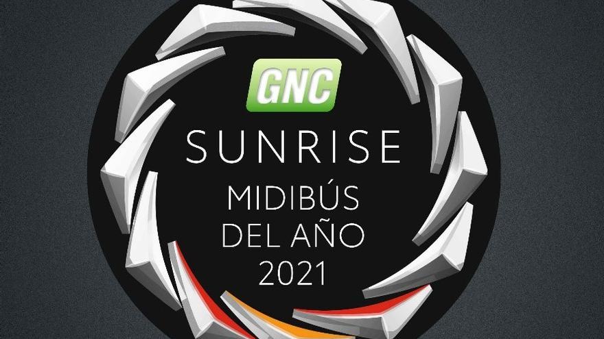 Galardón al Sunrise como Midibús del año 2021.