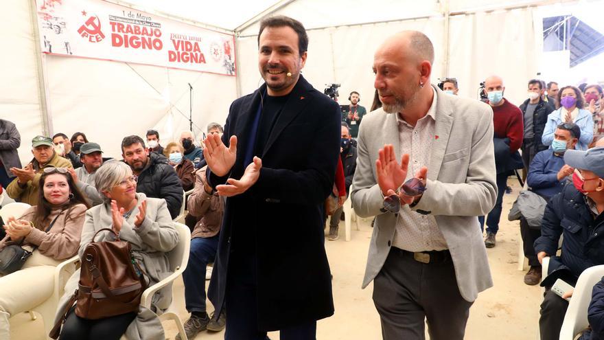 Garzón afirma que el frente amplio andaluz será &quot;ejemplo&quot; para el resto de España