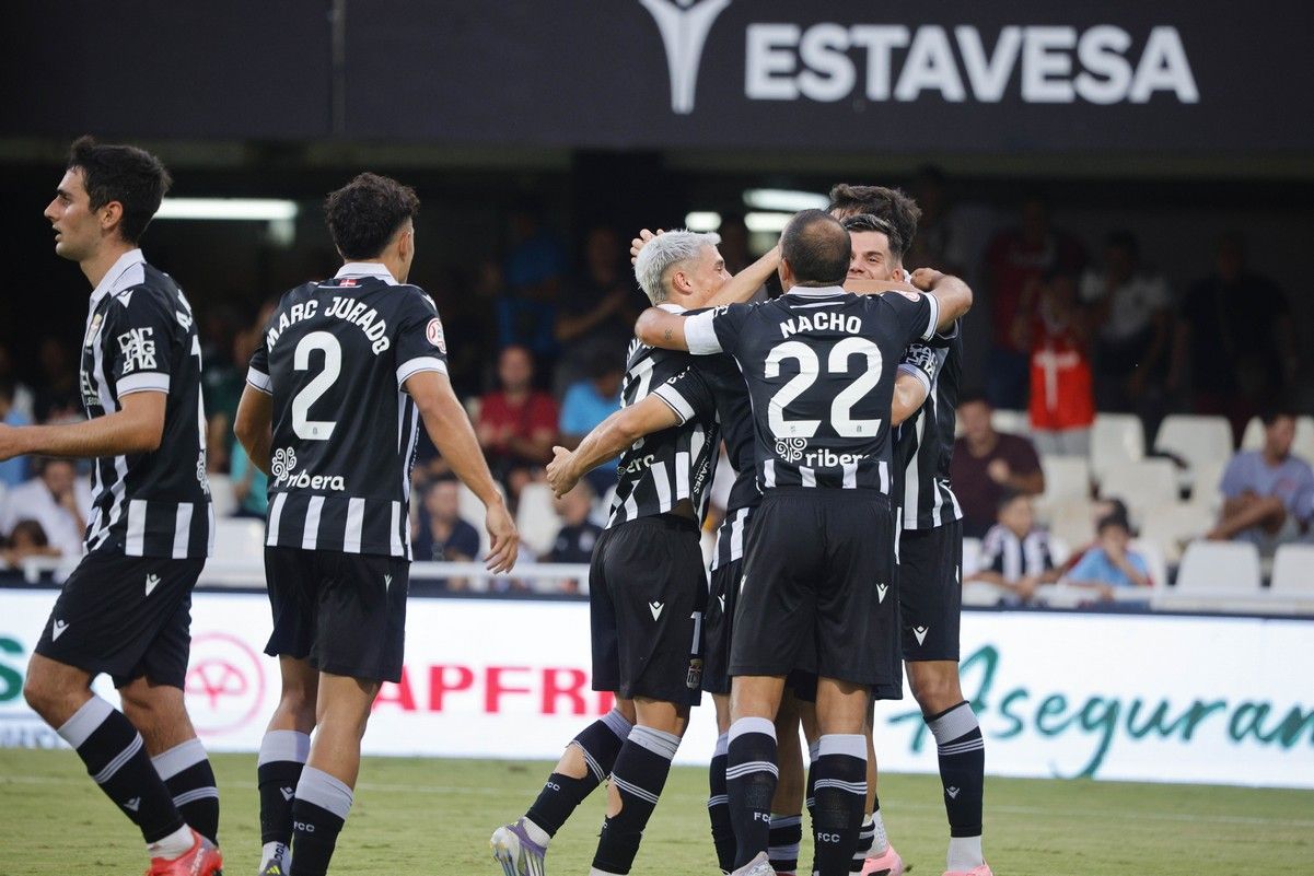 La victoria del FC Cartagena sobre el Tarazona, en imágenes