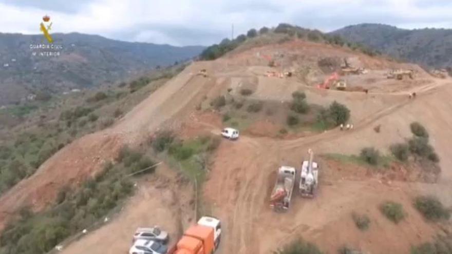 La vertiginosa transformación del Cerro de la Corona para llegar hasta Julen