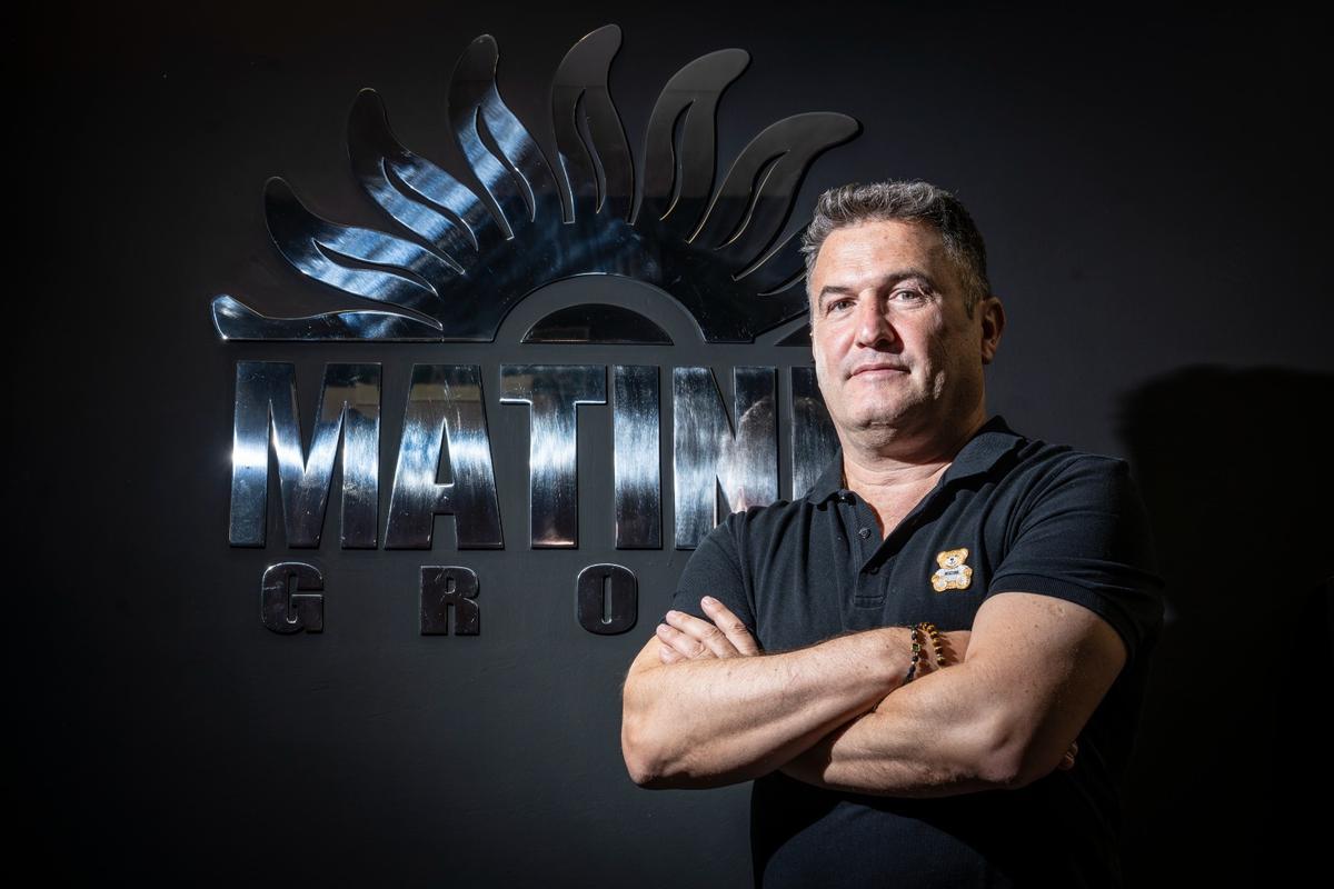 Manolo Soria, en las oficinas de Matinée Group, en el Eixample, esta semana. Manolo Soria, en las oficinas de Matinée Group, en el Eixample, esta semana.