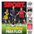 La portada de SPORT de hoy