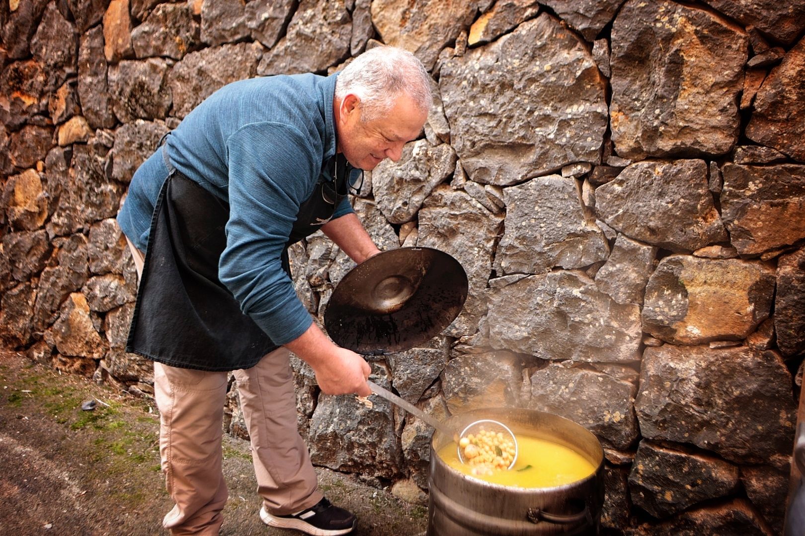 Preparativos del Puchero de La Florida