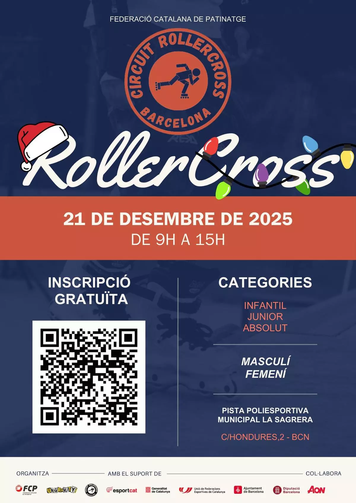 El Circuit RollerCross tanca l’any amb una nova parada a Barcelona
