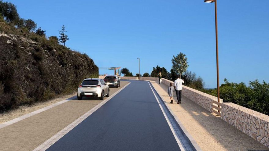 Recreaciones del futuro vial cedidas por el Ayuntamiento.  | AE