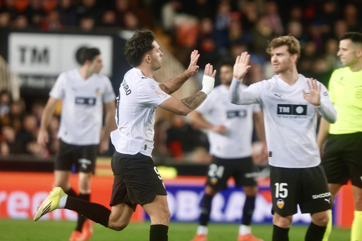 Valencia. Cuartos de final de copa del Rey partido Valencia CF Athletic de Bilbao VLC SPD
