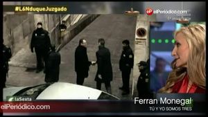 L’experta en llenguatge no verbal analitza Urdangarin (La Sexta).