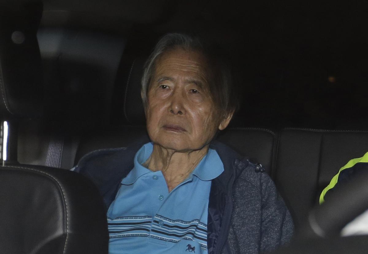 El expresidente peruano Alberto Fujimori.