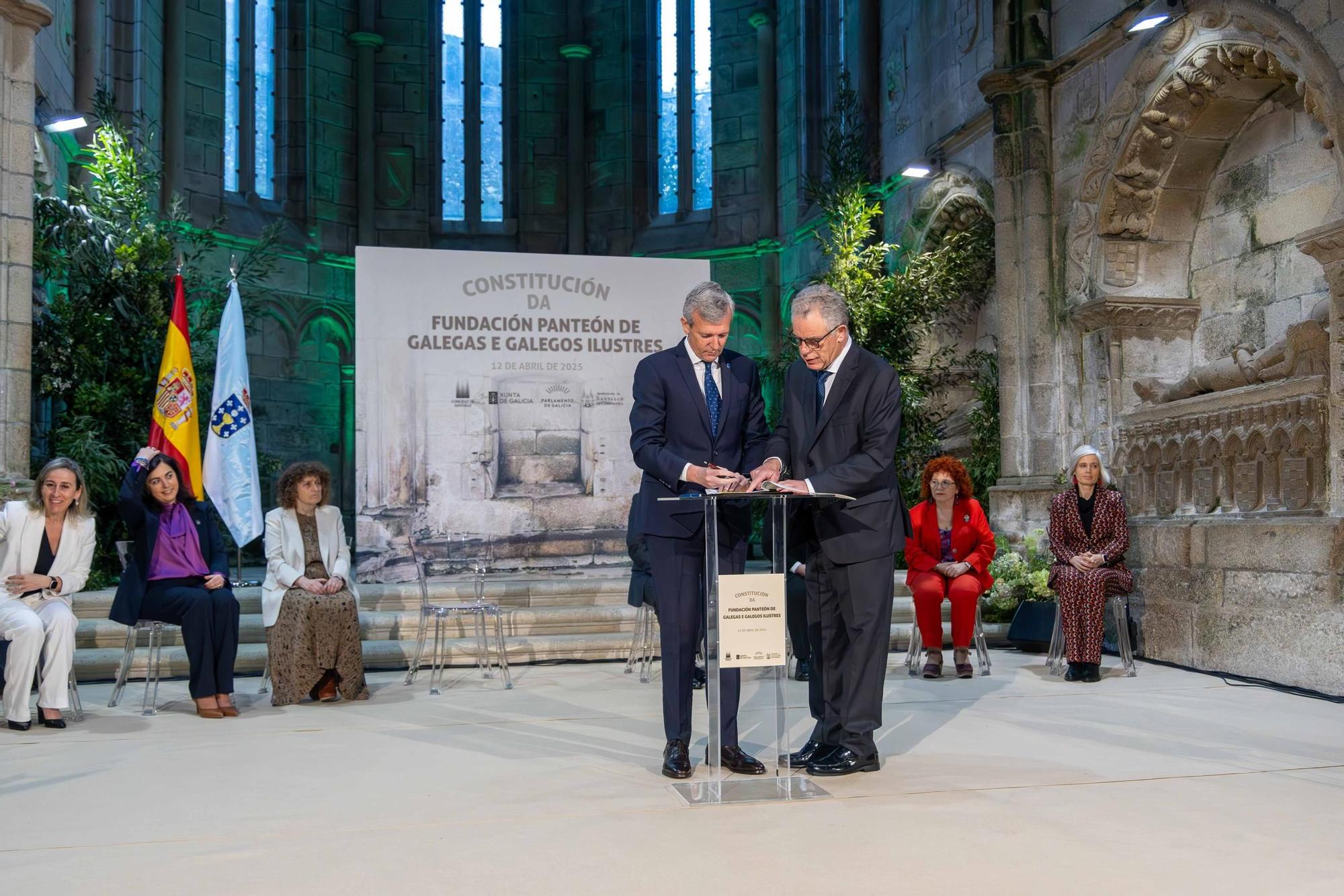 Constitución de la Fundación de Galegas e Galegos Ilustres