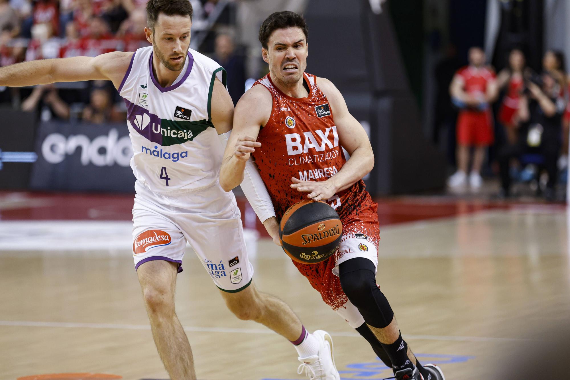 BAXI Manresa - Unicaja. Liga Endesa 23/24.