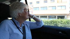 Clara Ponsatí abandona Espanya per participar en el ple del Parlament Europeu