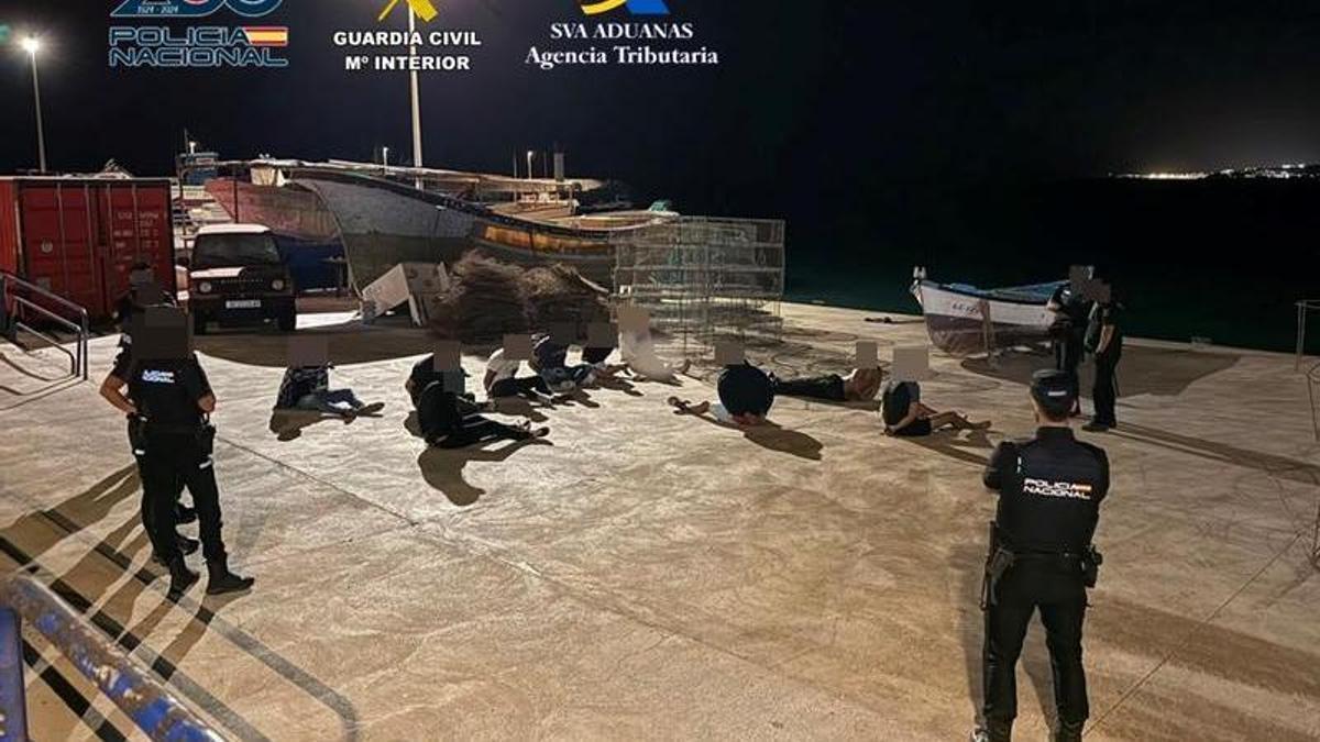 Diez detenidos y 400 kilos de hachís incautados en una operación antidroga en Gran Canaria