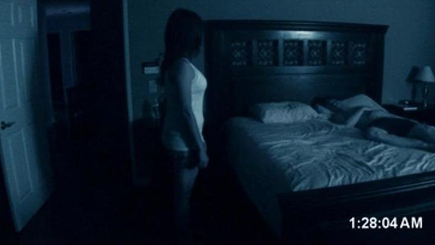 Una escena de &#039;Paranormal activity&#039;.