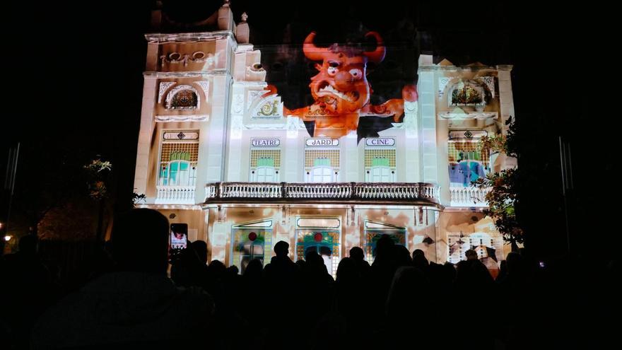 El «mapping» nadalenc de Figueres pica l&#039;ullet al centenari dels Pastorets de Figueres