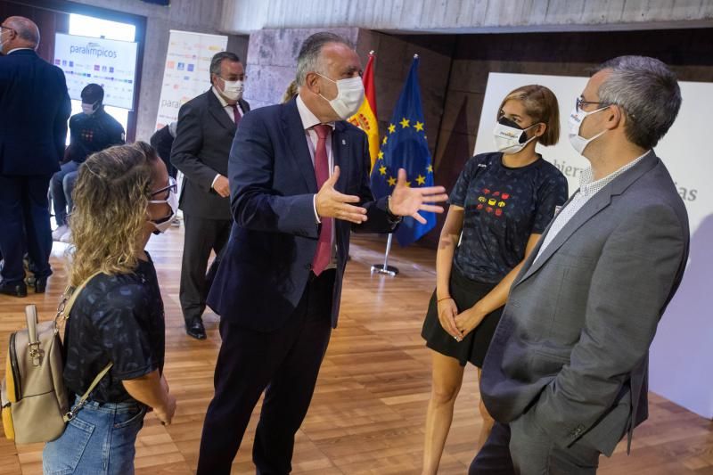 Presentación de los deportistas paralímpicos canarios preseleccionados para Tokio 2021