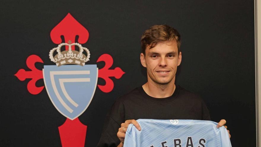 Aleix Febas: «Siempre me he sentido muy acorde con lo que he visto del Celta, el querer ser protagonista con balón»