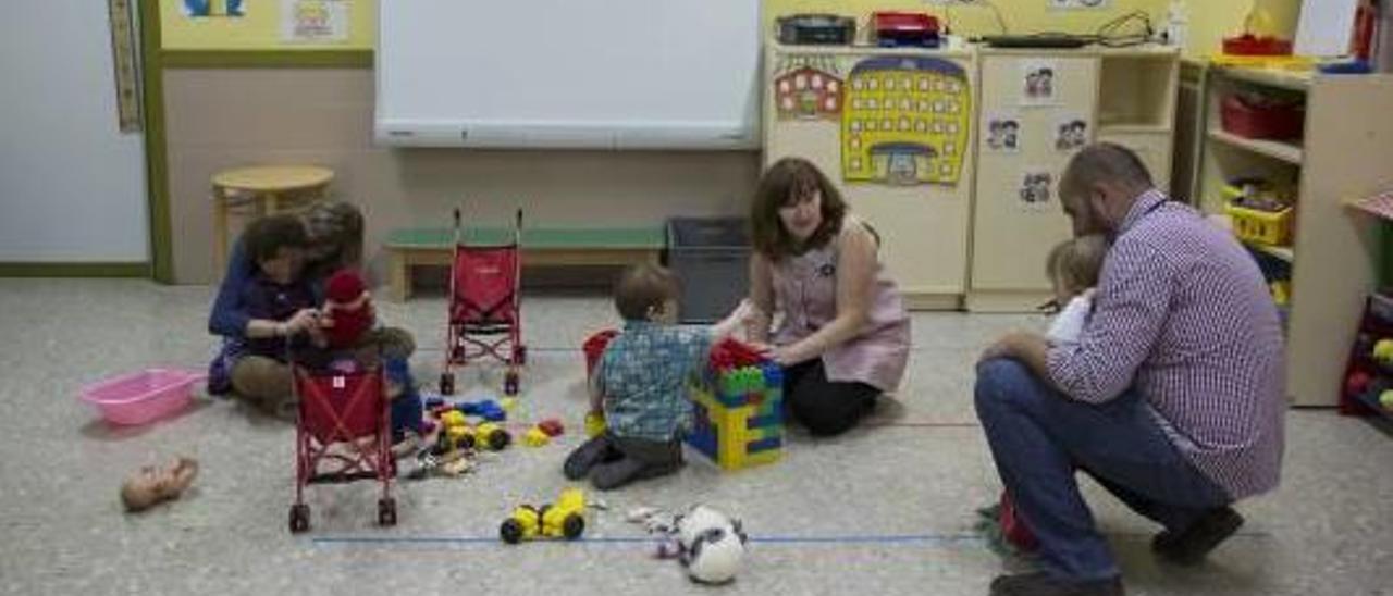 Una de las primeras aulas piloto de Infantil 2 años en colegios públicos en el curso 2015-16.