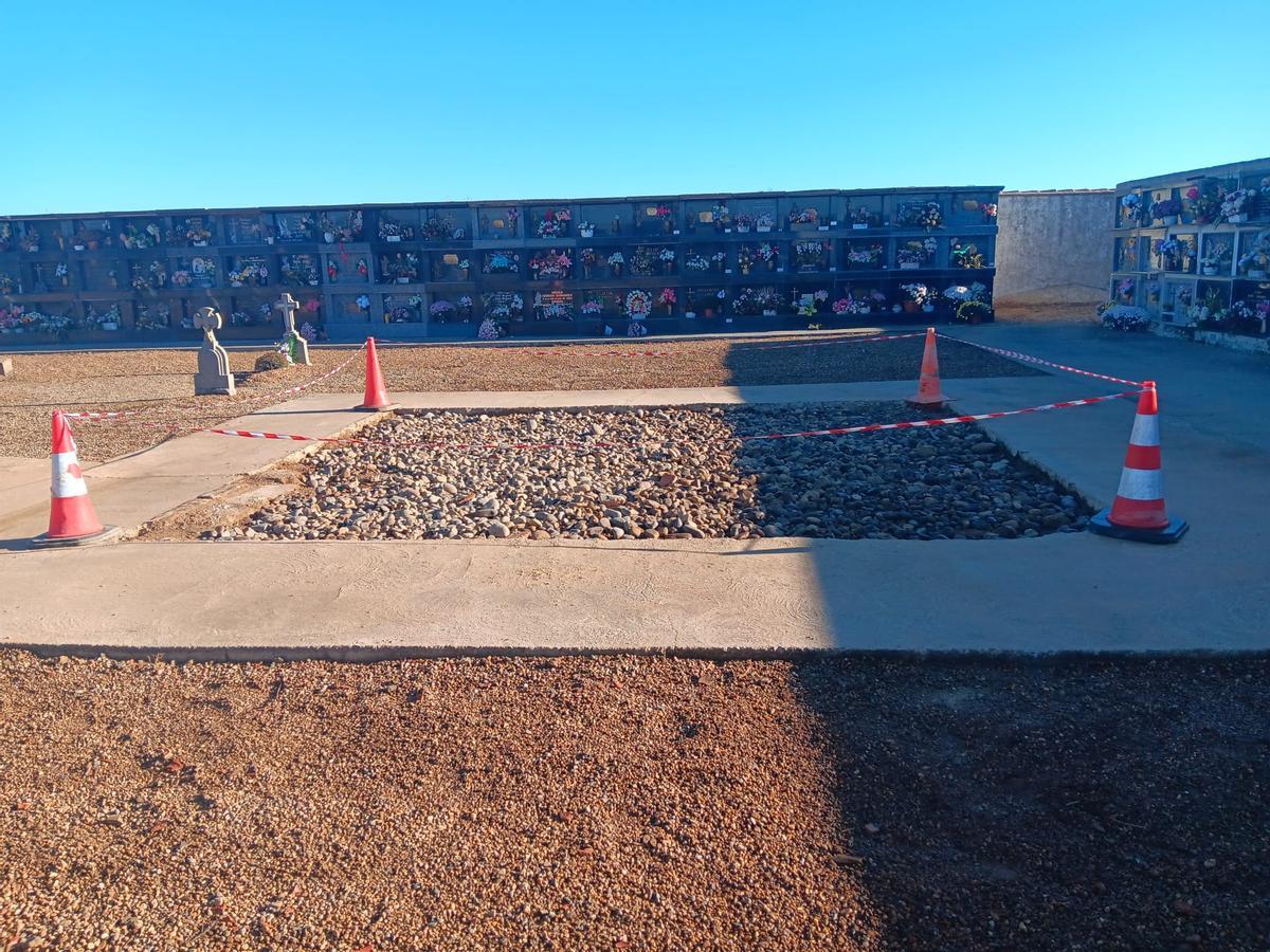 Aspecto de la actuación municipal.