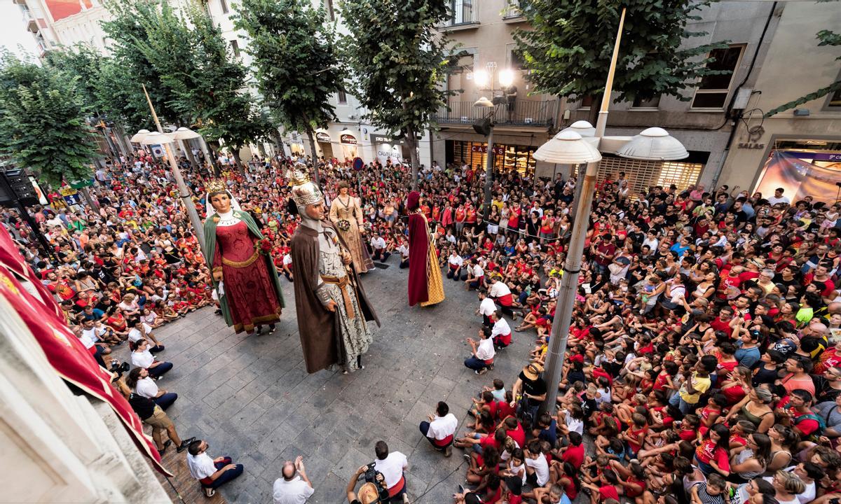 Imagen de archivo de la Família Robafaves en Les Santes de Mataró.