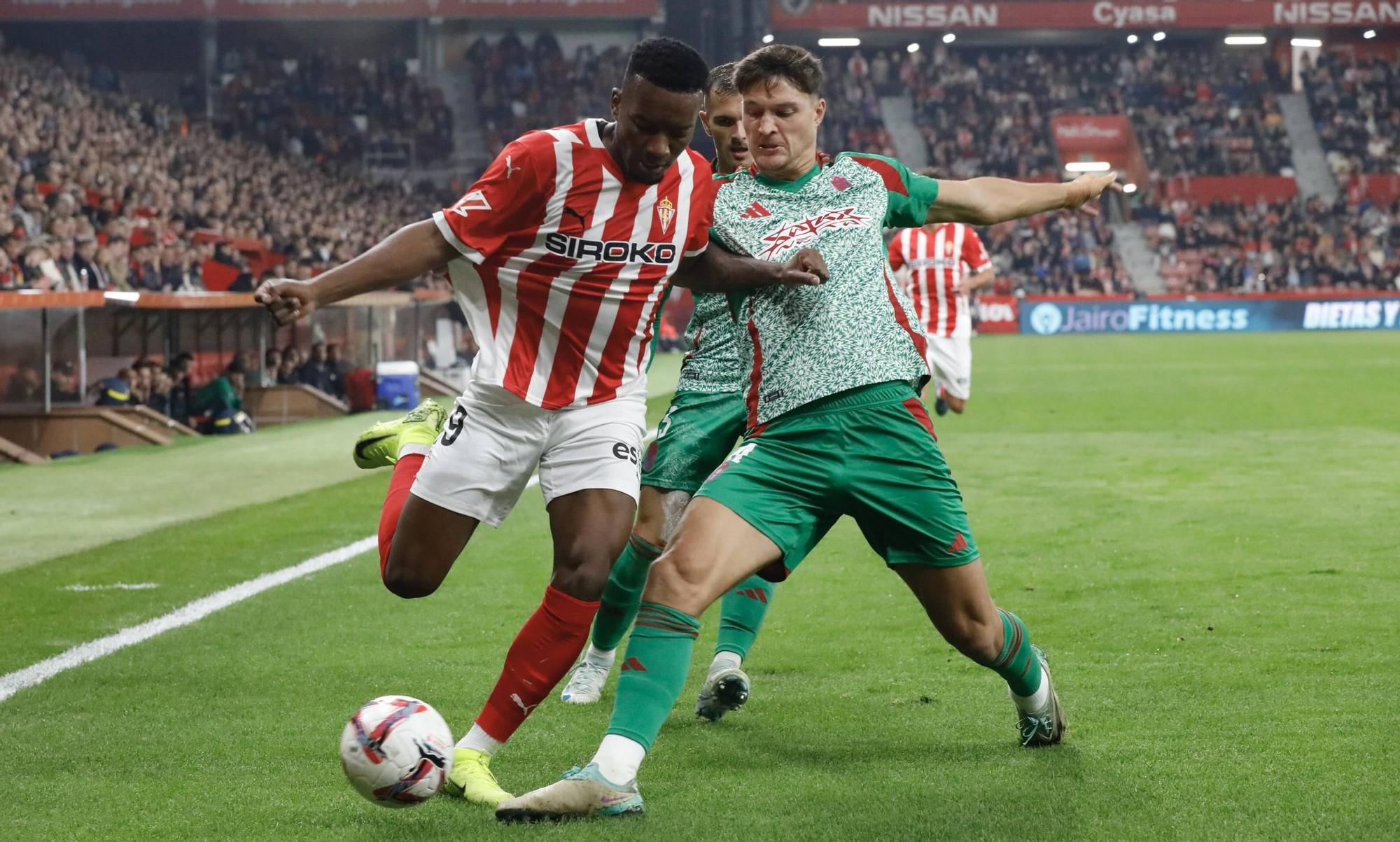 Así fue el partido Sporting-Granada, en imágenes