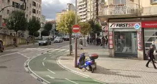 Medida excepcional en Vigo por el cierre de la calle Brasil: Tráfico abre el carril bus de Pizarro a todos los vehículos