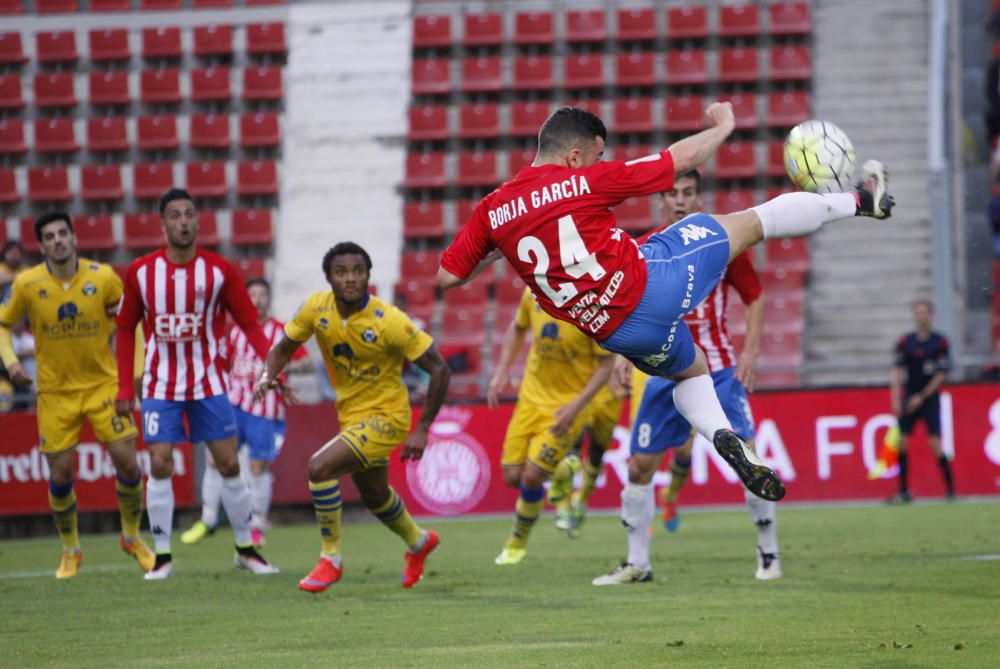 El Girona-Alcorcón en imatges