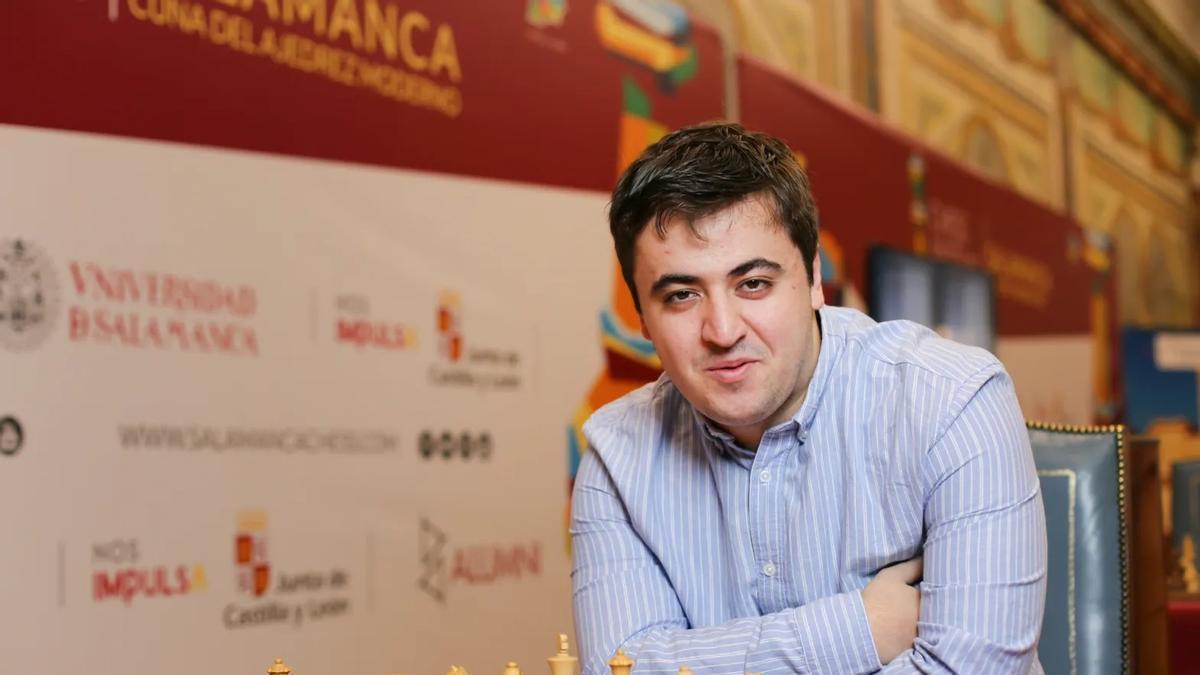 El ajedrecista Jaime Santos, en el IV Festival de Ajedrez.