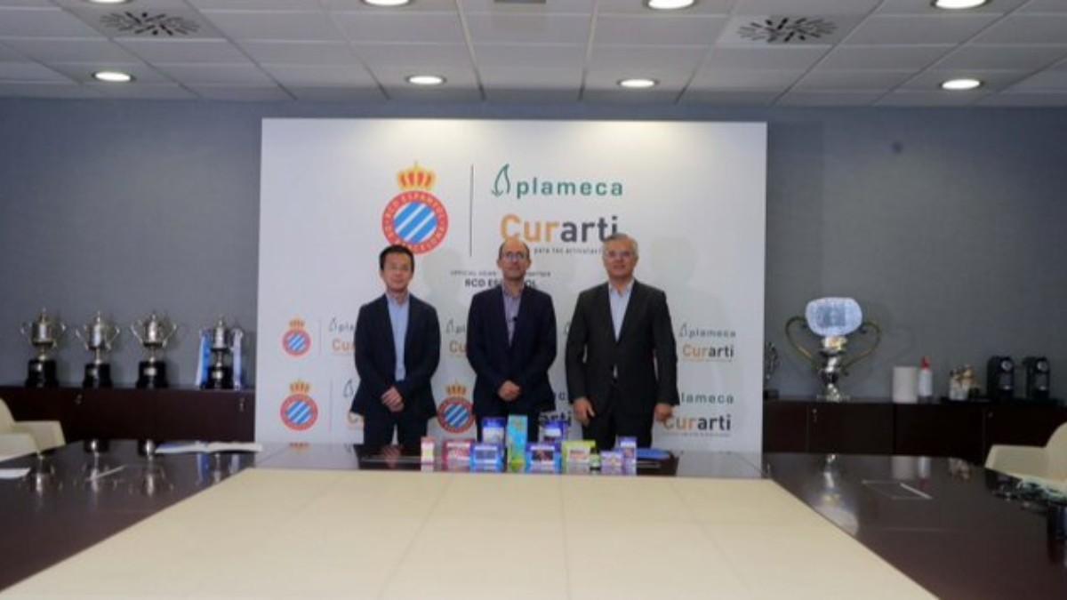 Acuerdo de patrocinio del RCD Espanyol con Prameca
