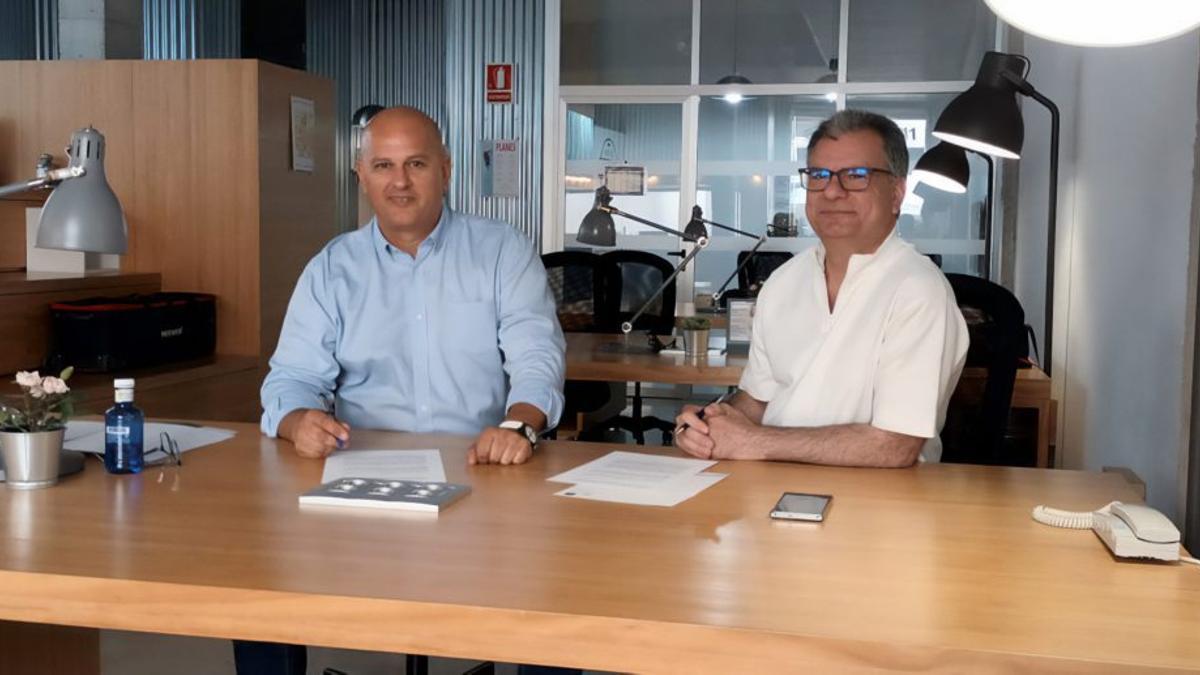 El presidente de Apymespa,  Miguel Ángel Jiménez.