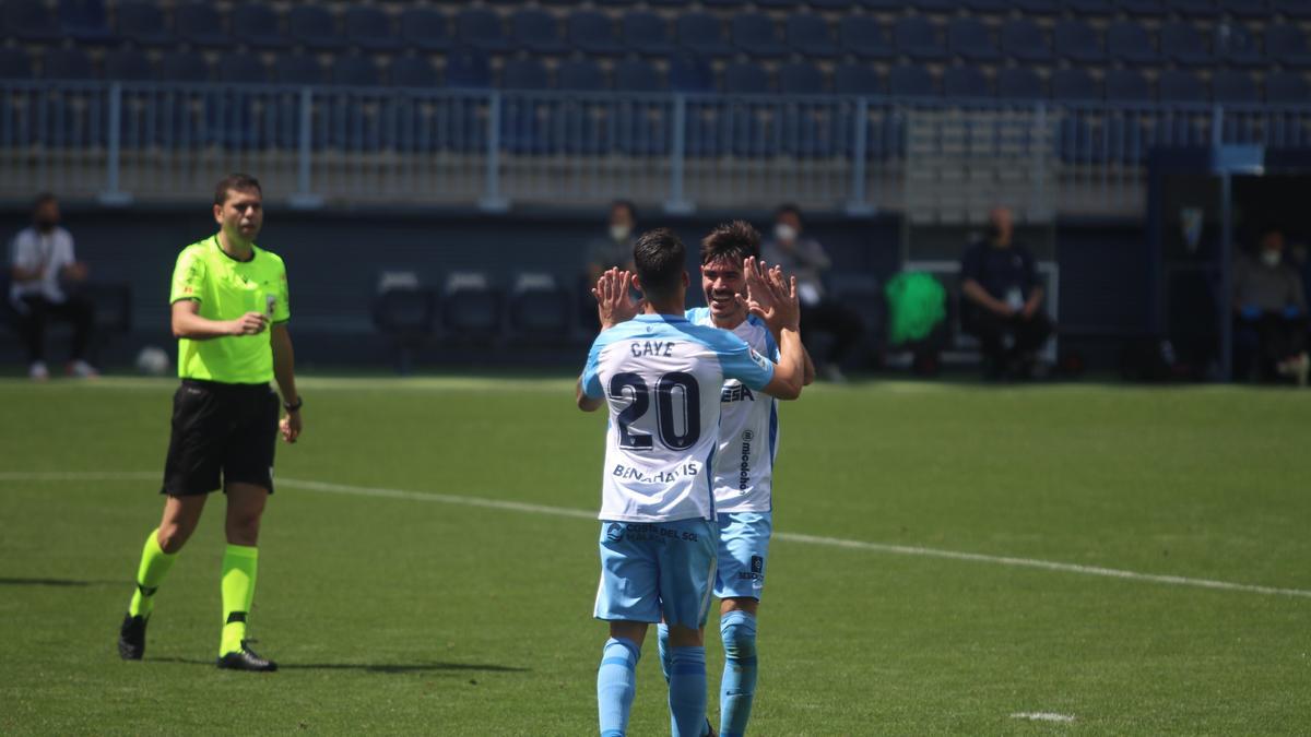 Caye Quintana se reencuentra con el gol ante el Albacete.