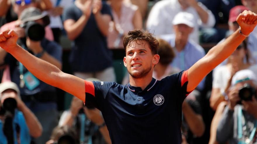 Dominic Thiem, finalista en Roland Garros