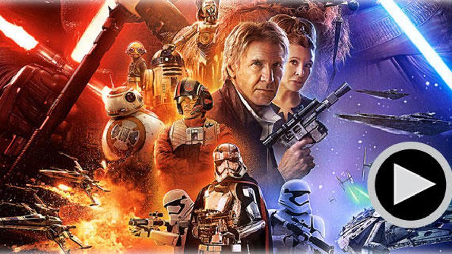 Tráiler oficial de &#039;Star Wars VII: El despertar de la Fuerza&#039;.