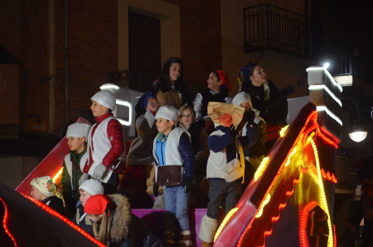 Cabalgata de Reyes Magos en Benavente.