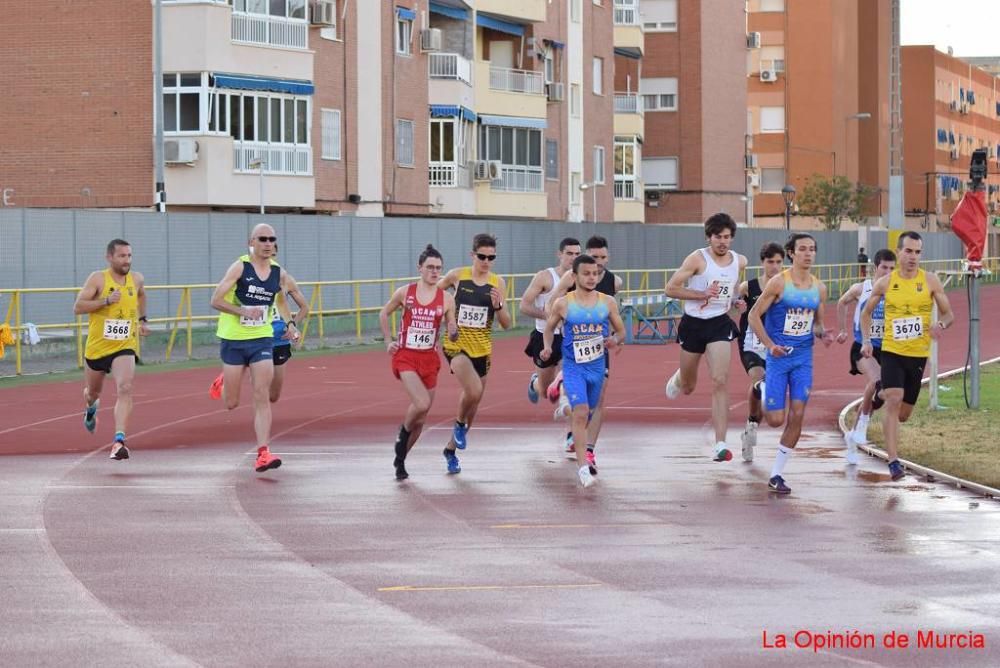 Control federativo de atletismo en Cartagena