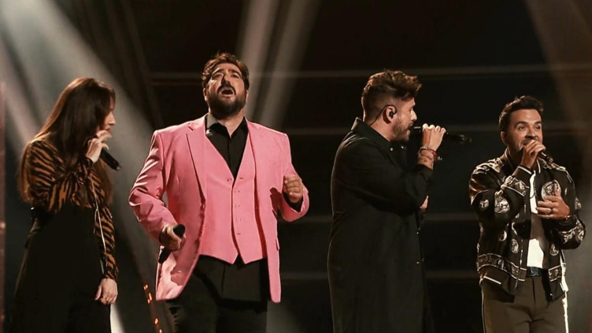 Los coaches de 'La Voz' cantando juntos