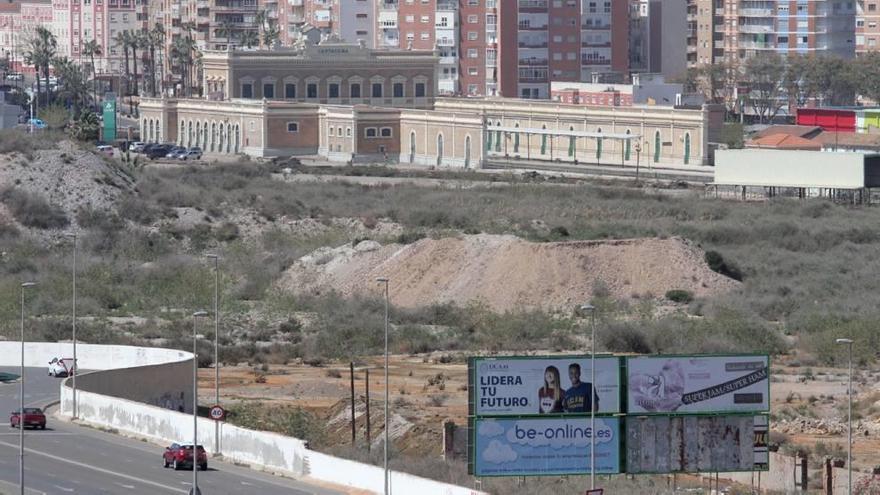 Los terrenos de El Hondón se encuentran junto a la estación de tren donde llegará el AVE.