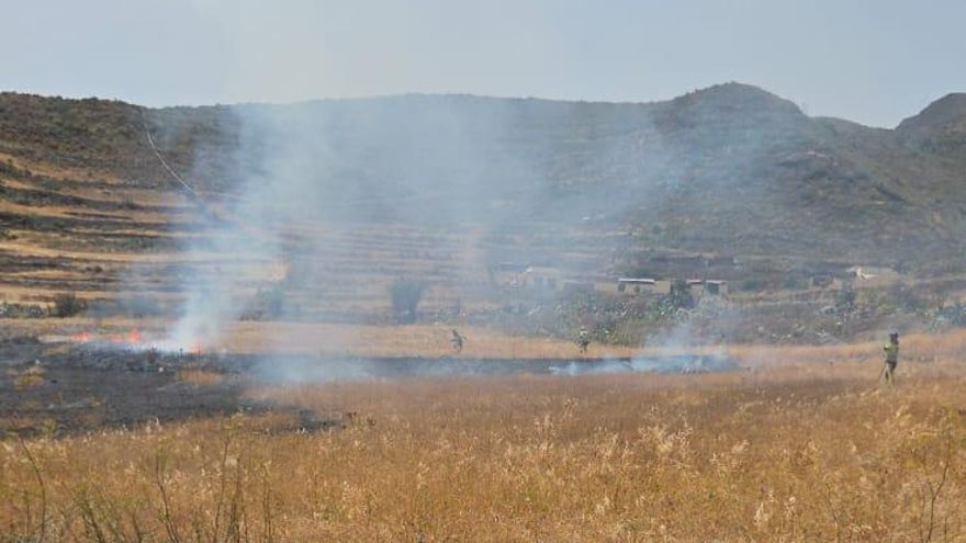 Incendio en Finca España