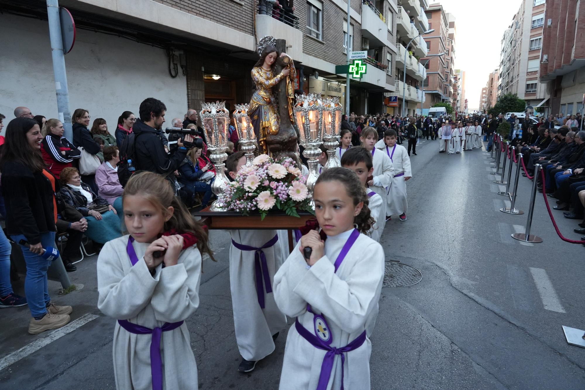 Las mejores fotos del desfile infantil de Semana Santa en Vila-real