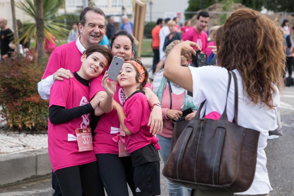 Hasta 5.000 corredores participan en la VI Carreira contra o Cancro.