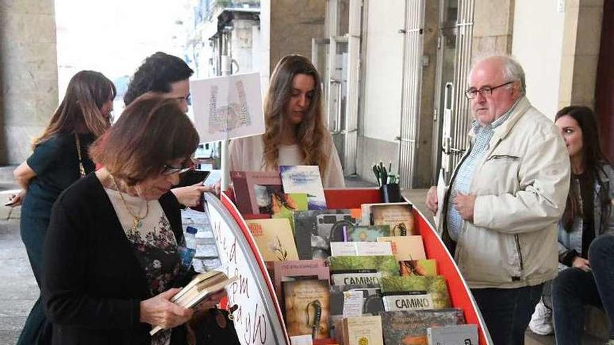 &#039;Suelta de libros&#039; en A Coruña