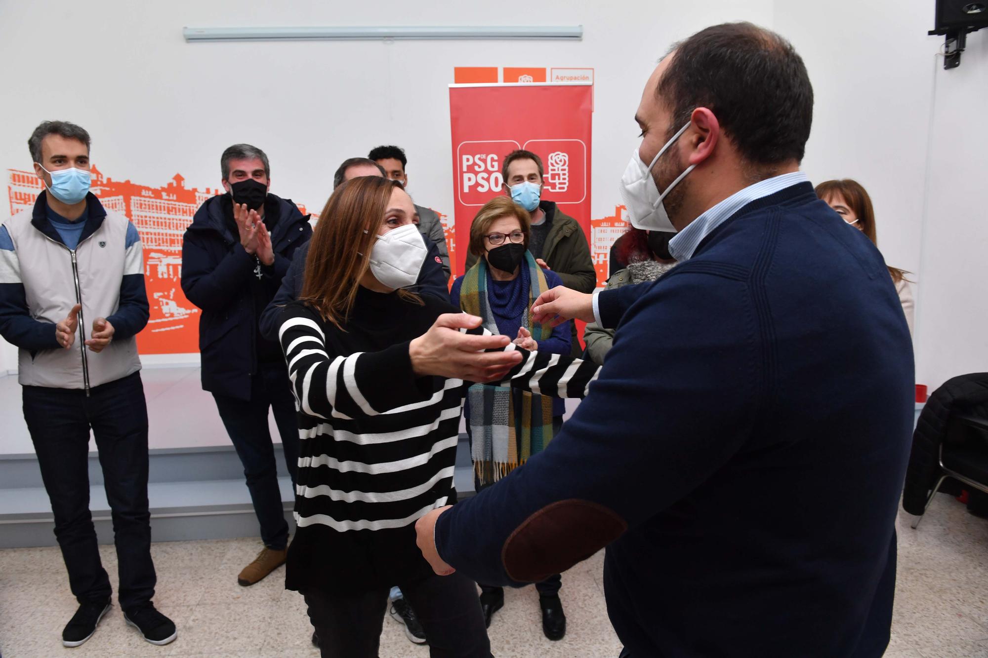 Bernardo Fernández se hace con el mando del PSdeG coruñés y refuerza a Formoso