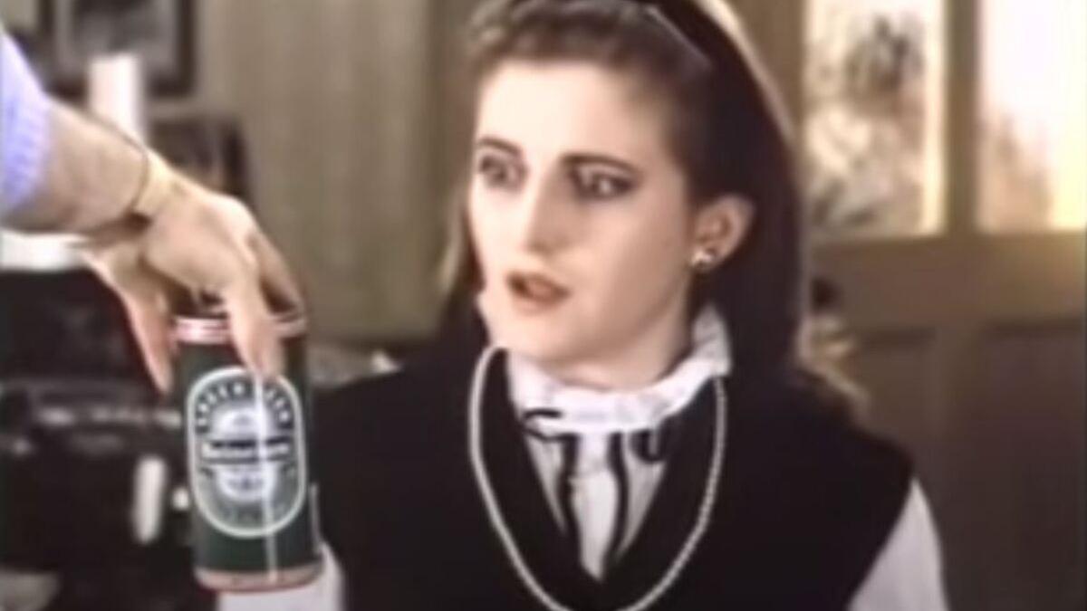 Fotograma del anuncio de Heineken de los 80