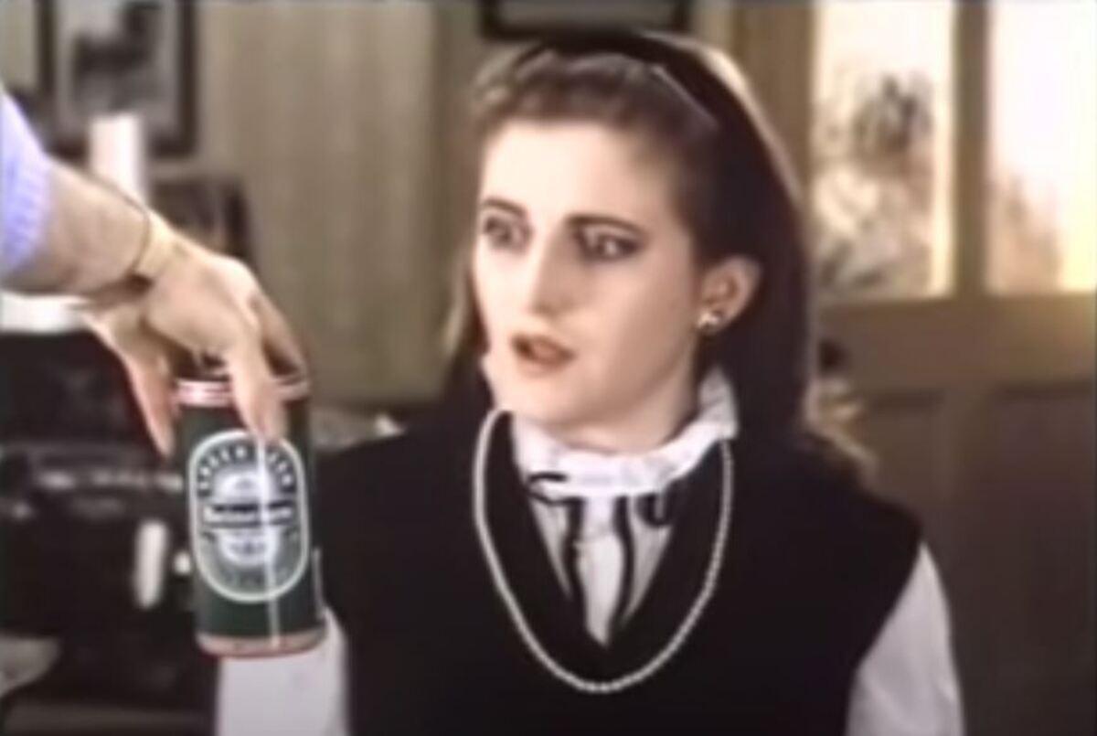 Fotograma del anuncio de Heineken de los 80