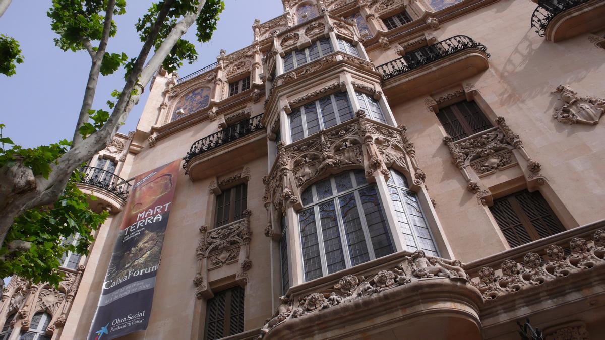 La sede de CaixaForum en Palma en el Gran Hotel.