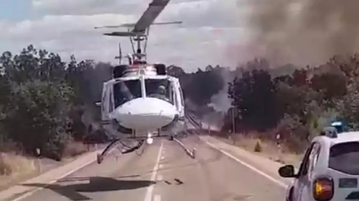 Zamora registra uno de los tres incendios más graves de Castilla y León en 2023