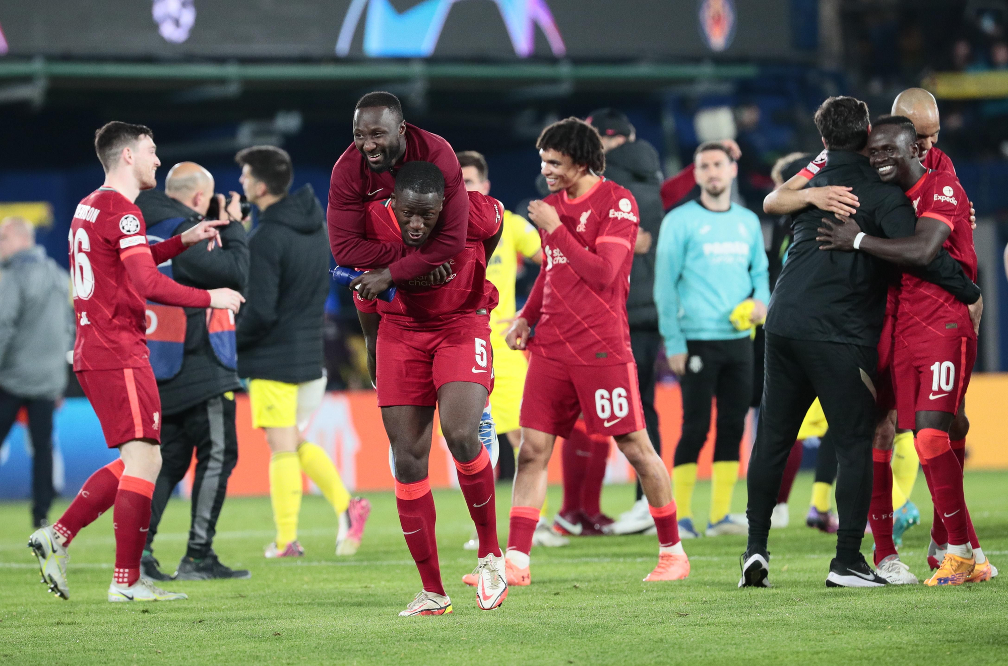 Las mejores imágenes de la primera parte del Villarreal-Liverpool