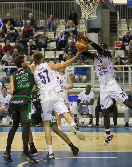 El equipo alicantino gana por 77-56 tras sentenciar con un parcial de 21-0 en solo cinco minutos